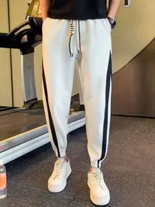 StyleCast x Revolte Men Striped Side Stripes Joggers