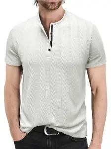 StyleCast x Revolte Men Raw Edge T-shirt