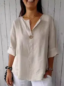 StyleCast Mandarin Collar Top