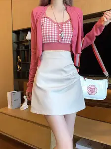 StyleCast x Revolte Straight Mini Skirt