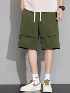 StyleCast x Revolte Men  Mid-Rise Regular Fit Shorts
