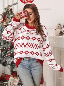 StyleCast Women Printed Pullover