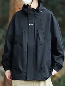 StyleCast x Revolte Men Hooded Longline Tailored Jacket