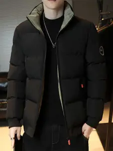 StyleCast x Revolte Men Mock Collar Puffer Jacket