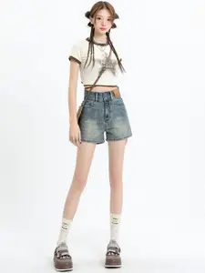 StyleCast Women High-Rise Shorts