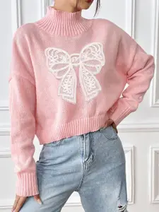 StyleCast x Revolte Women Turtle Neck Long Sleeves Pullover Sweaters