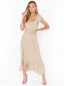 StyleCast x Revolte Square Neck Maxi Dress