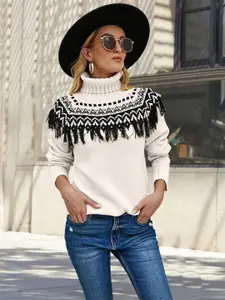 StyleCast Women Embroidered Pullover