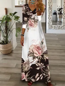 StyleCast Floral Printed Maxi Dress