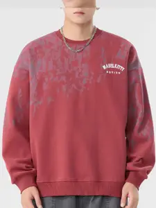 StyleCast x Revolte Men Printed Sweatshirt