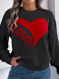 StyleCast x Revolte Women Cable Knit Pullover