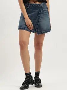 United Colors of Benetton High Waist Straight Mini Skort