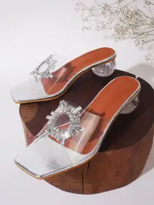 Froh Feet Women Open Back Block Sandals