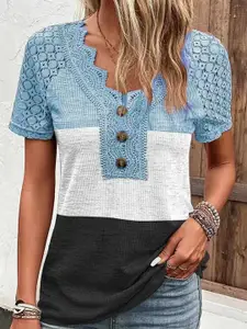 StyleCast Shirt Style Top