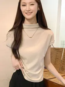 StyleCast Extended Sleeves Cotton Top