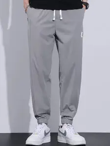 StyleCast  Men Mid Rise Joggers 3000181-Grey