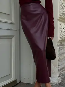 StyleCast x Revolte Women Flared Midi Skirts