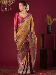 Anouk Woven Design Banarasi Saree