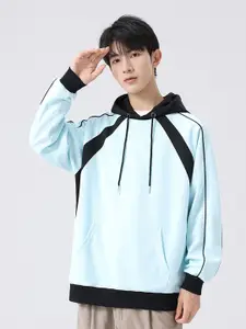 StyleCast x Revolte Men Solid Hooded Sweatshirt