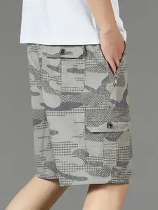 StyleCast x Revolte Men Camouflage Printed Shorts