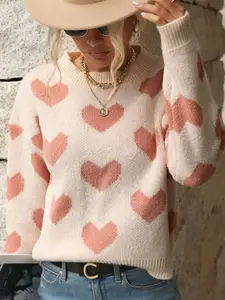 StyleCast Women Printed Pullover Sweater