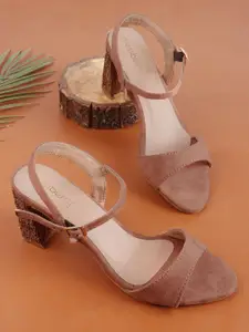 DressBerry Women Block Heel Sandals