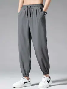 StyleCast Men Mid Rise Joggers 3001901-Charcoal