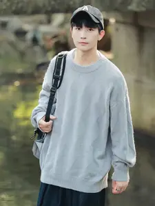 StyleCast x Revolte Men Longline Pullover Sweaters