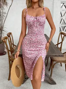 StyleCast x Revolte Women Floral Print Bodycon Dress