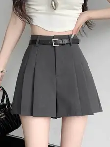 StyleCast A-Line Flared Mini Skirt