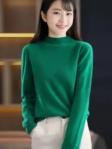 StyleCast Women Mock Collar Pullover Sweaters