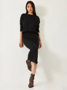 BIANCO LUCCI  Top With Skirt Co-Ords