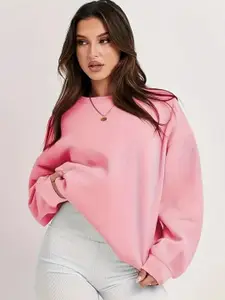 StyleCast Women Solid Round Neck Top