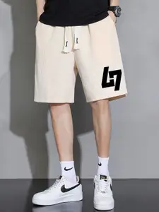 StyleCast x Revolte Men Typography Printed Shorts