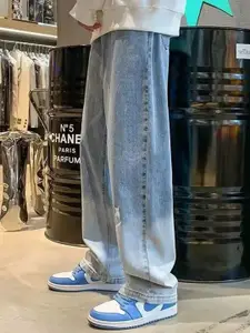 StyleCast Men  Mid-Rise Relaxed Fit Light Fade Jeans