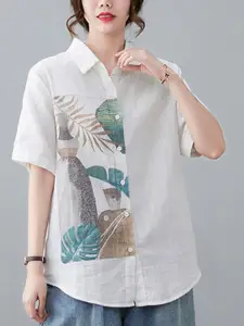 StyleCast Women Opaque Printed Casual Shirt