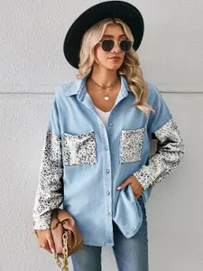 StyleCast Women Animal Opaque Printed Casual Shirt