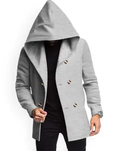 StyleCast x Revolte Men Double-Breasted Overcoats