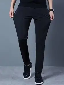 StyleCast x Revolte Men Slim Fit Easy Wash Pleated Chinos Trousers