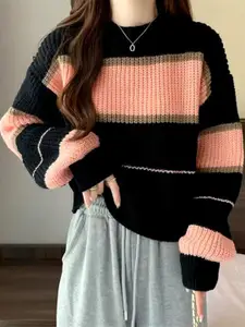 StyleCast Striped Woollen Top