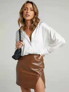 StyleCast x Revolte Women Pencil Mini Skirt