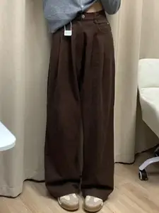 StyleCast Women Cotton Wide Leg Jeans