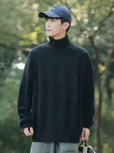 StyleCast x Revolte Men Turtle Neck Long Sleeves Pullover Sweaters