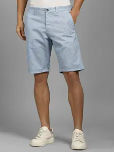 Louis Philippe Sport Men Printed Slim Fit Shorts