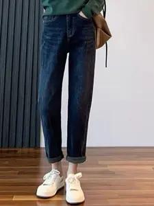 StyleCast Women Mid-Rise Clean Look Light Fade Jeans