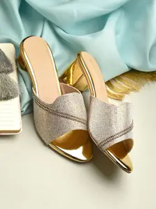 Killer Women Embellished Block Heel Sandals