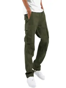 StyleCast x Revolte Men Regular Fit Mid-Rise Cargos