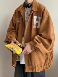 StyleCast x Revolte Men Self Design Tailored Jacket