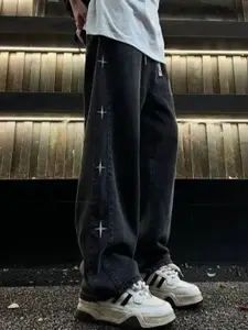 StyleCast Men Black Mid-Rise Stretchable Jeans