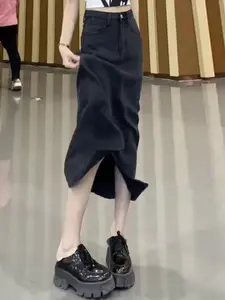 StyleCast Pure Cotton A-Line Midi Skirts